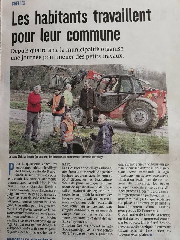 extrait du courrier de l'oise 19/02/2018